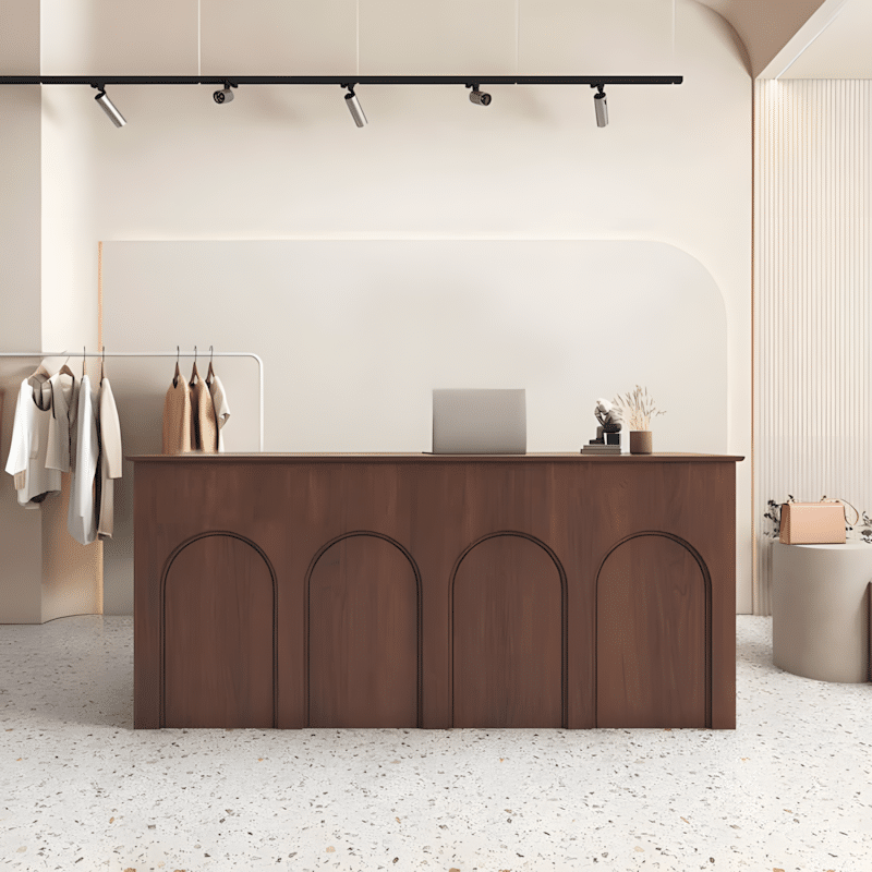 Vintage Retail Counter - Cashier Desk for Boutique, Cafe & Floral Shop